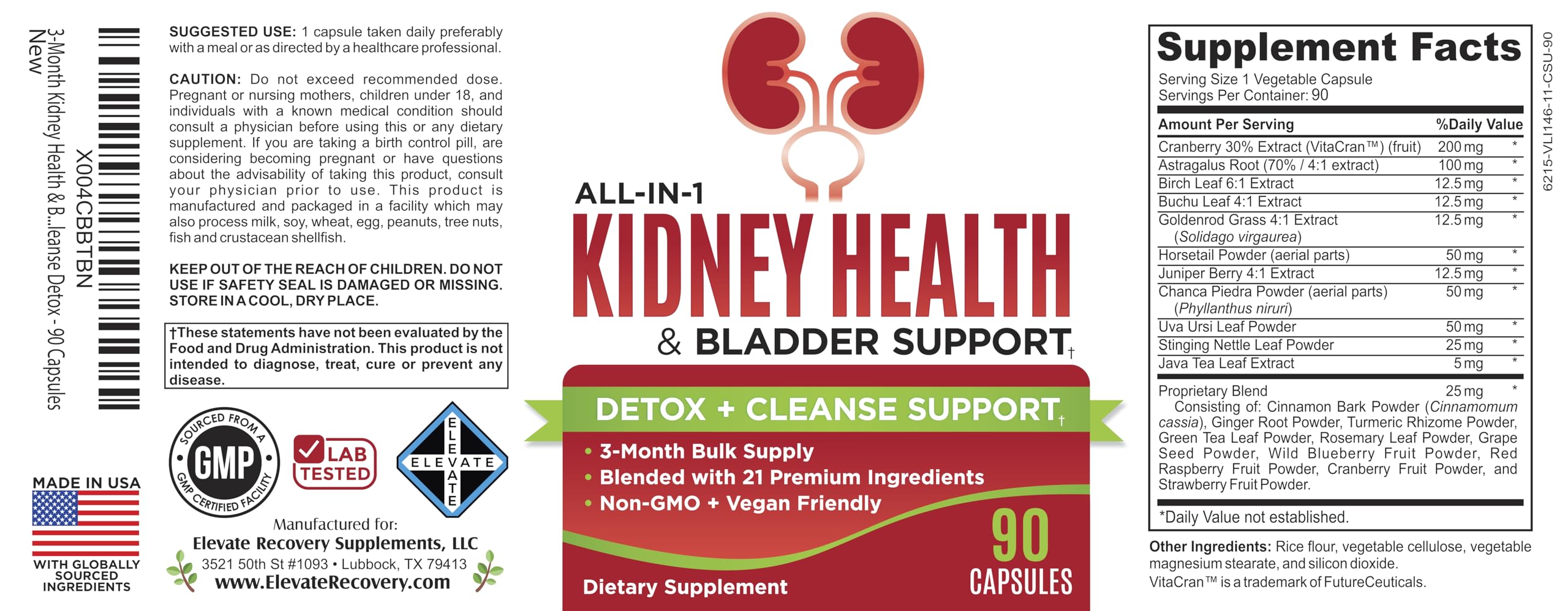 support use Supplements product packaging with a fresh seal