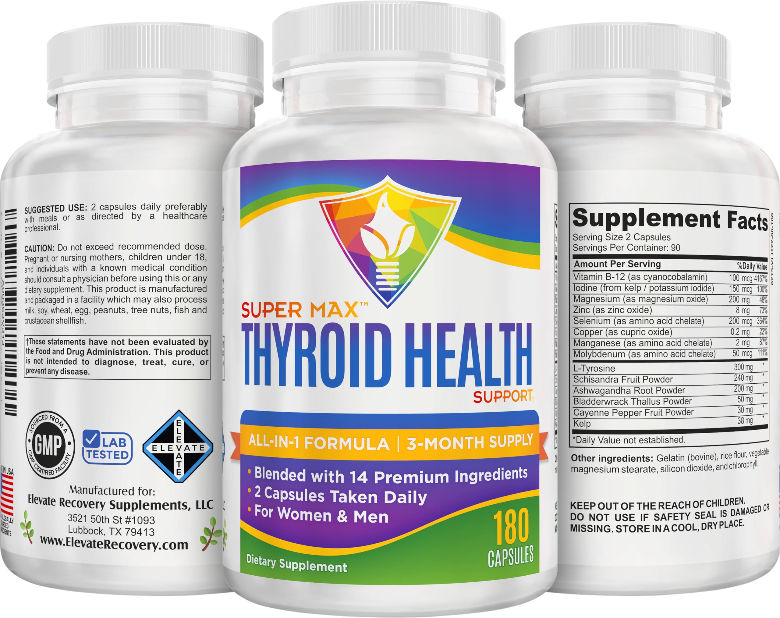 support use Supplements Thyroid Support ingredients list
