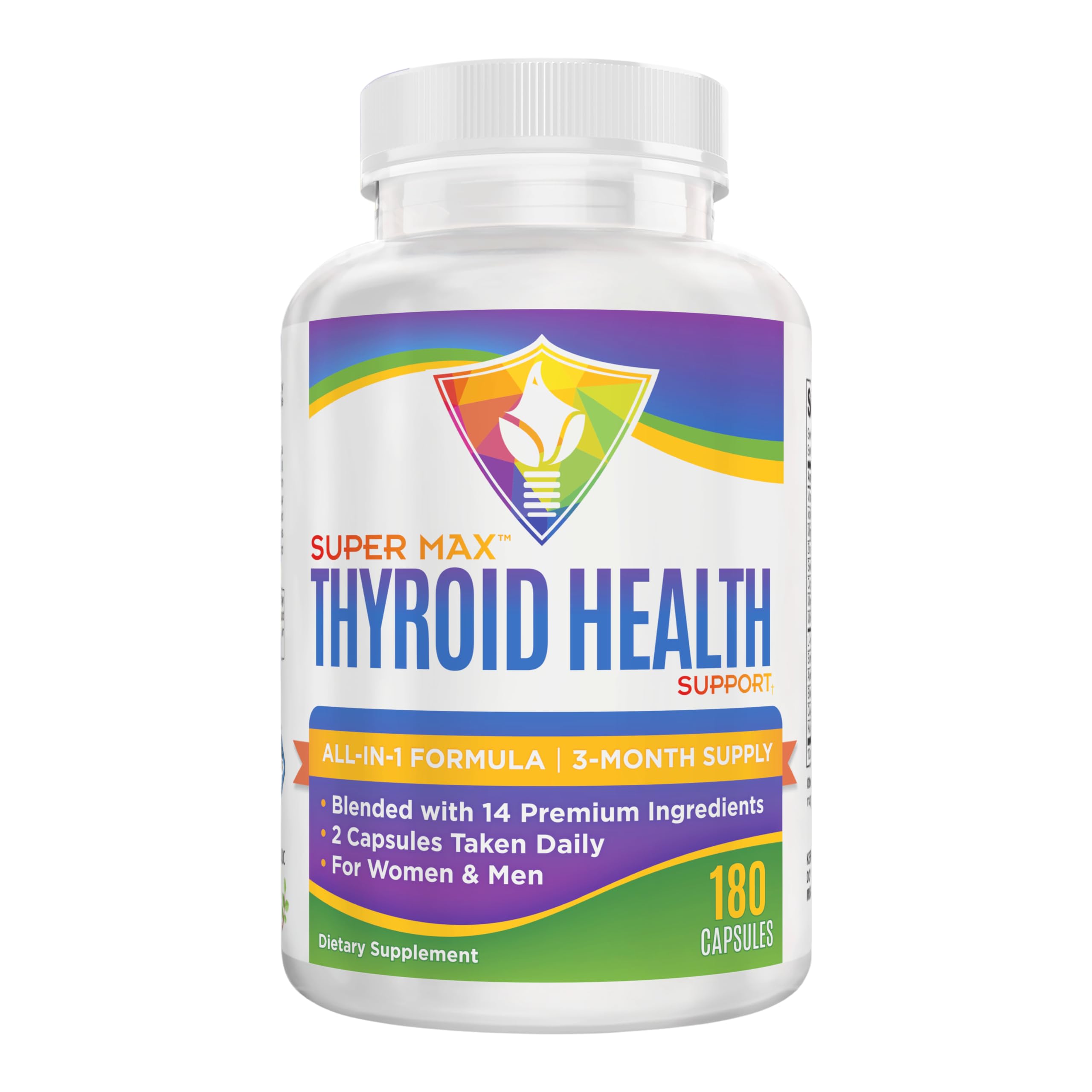support use Supplements Thyroid Support lifestyle scene with healthy foods