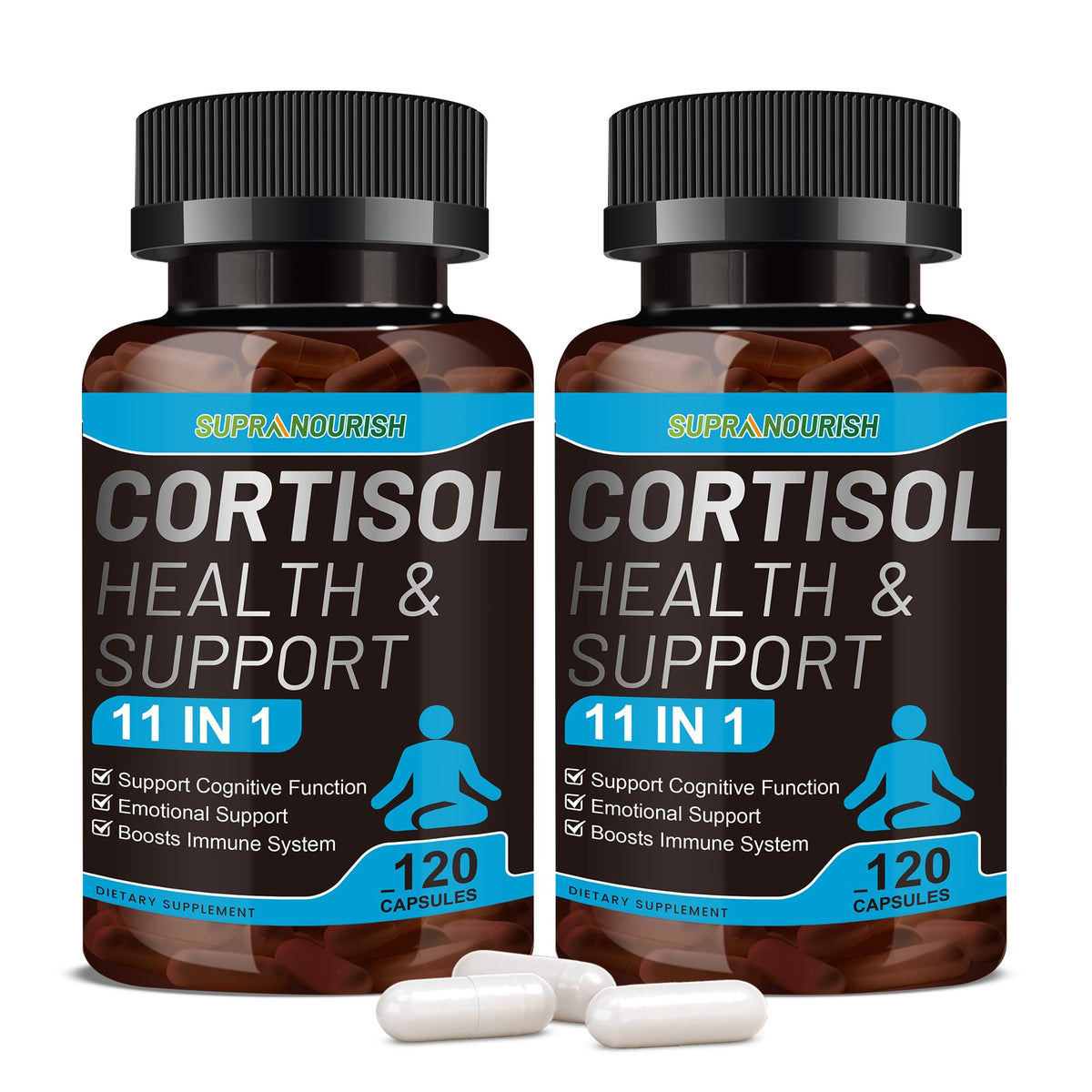 SUPRANOURISH Cortisol Manager 240 Capsules front view