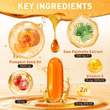 SUPRANOURISH Pumpkin Seed Oil Softgels with ingredients
