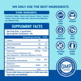 sups nature Magnesium Glycinate Gummies on a wooden table