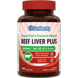 Surebounty Beef Liver Plus Capsules front view