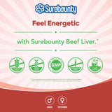 Surebounty Beef Liver Plus Capsules in hand