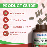 Surebounty Beef Liver Plus Capsules nutritional information