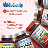 Surebounty Beef Liver Plus Capsules with other supplements