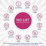 Surebounty Feminine Probiotic product information on the back