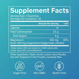 SUUDUUL Magnesium Bisglycinate Gummies in a hand