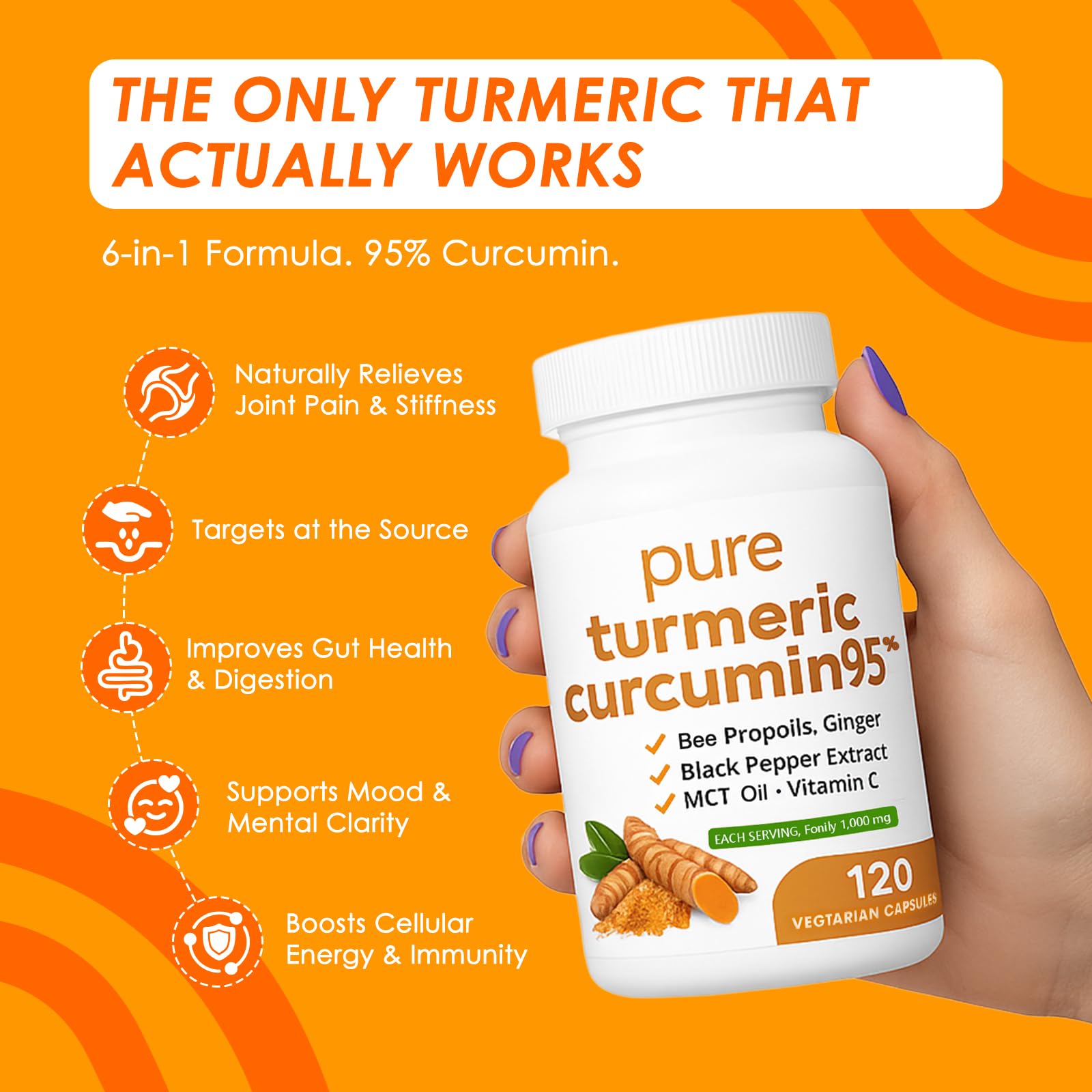 SUUDUUL Turmeric Curcumin 1000 mg ingredients list