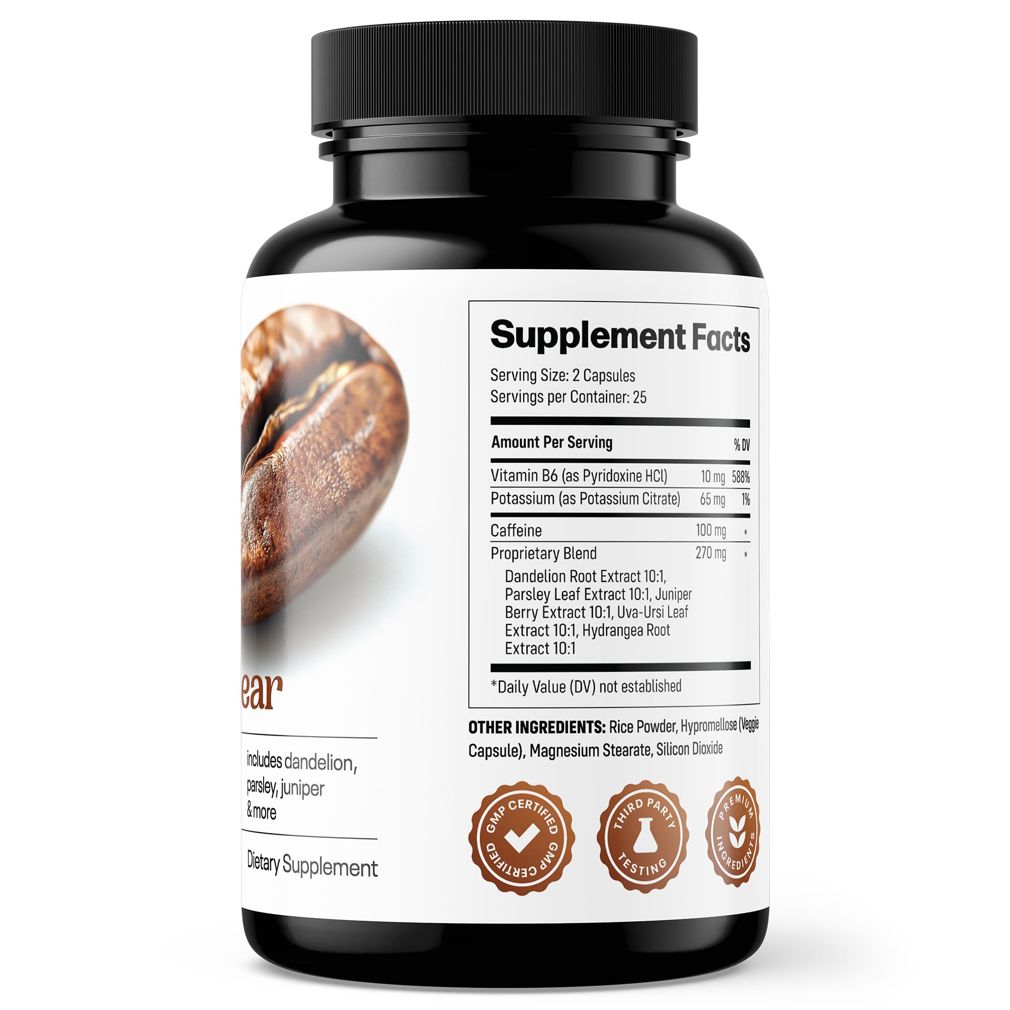 Suveza Vitamin B6 capsules packaging details