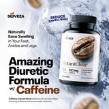 Suveza Vitamin B6 capsules side view with label