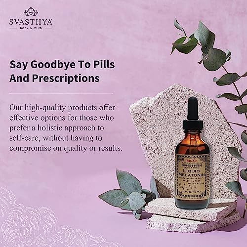 Svasthya Melatonin Sleep Supplement back view