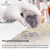 Svasthya Natural Melatonin Liquid Supplement back view