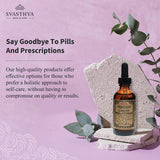 Svasthya Natural Melatonin Liquid Supplement lifestyle scene