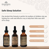 Svasthya Natural Melatonin Liquid Supplement packaging