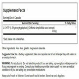 Swanson 5-HTP supplement bottle side view