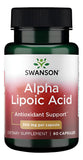 Swanson Alpha Lipoic Acid 300mg Capsules front view