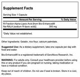 Swanson Alpha Lipoic Acid 300mg supplement capsule close-up