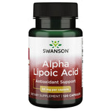 Swanson Alpha Lipoic Acid 50mg capsules front view