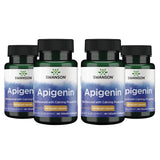Swanson Apigenin Supplement 50 mg 90 Vegan Capsules front view