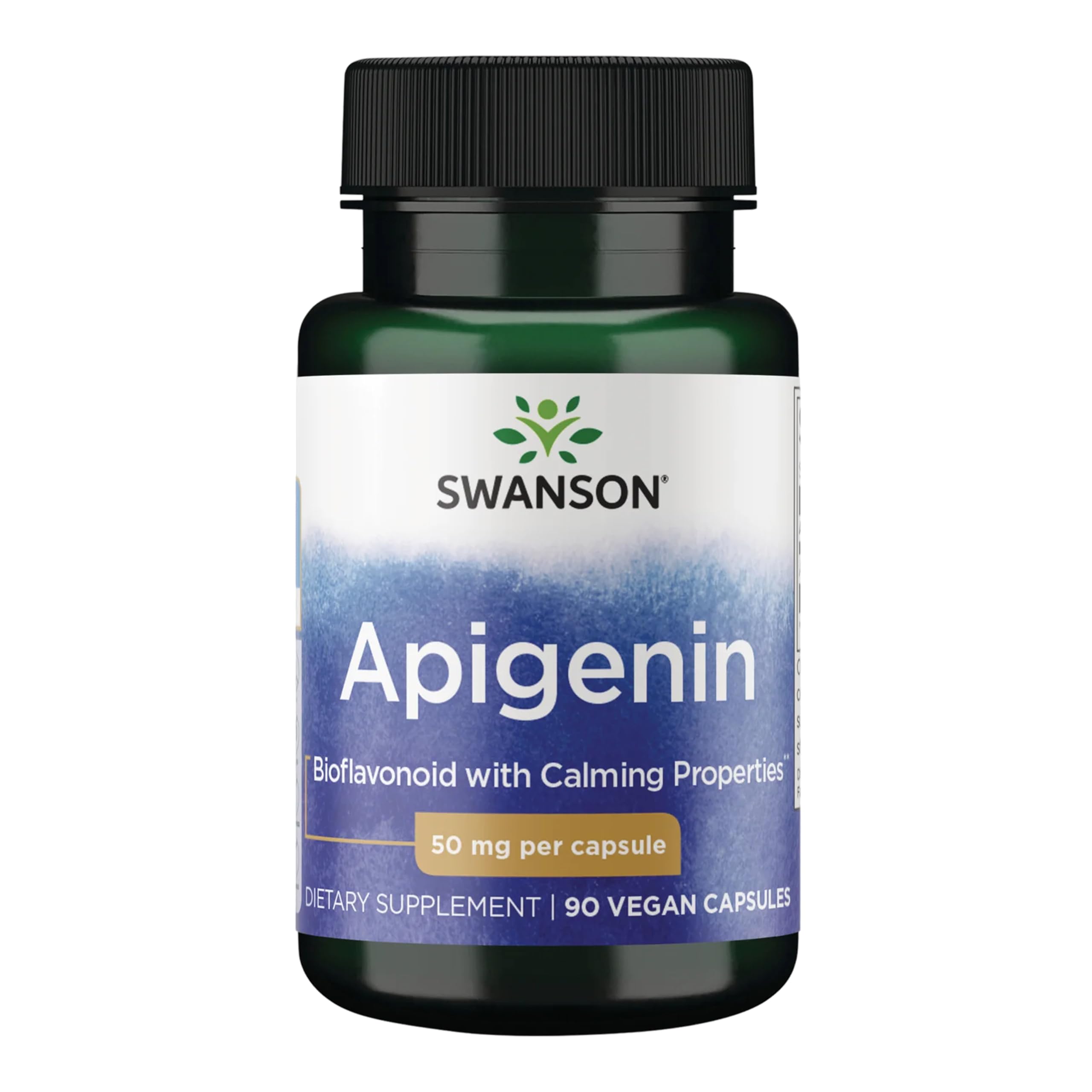 Swanson Apigenin supplement bottle front view