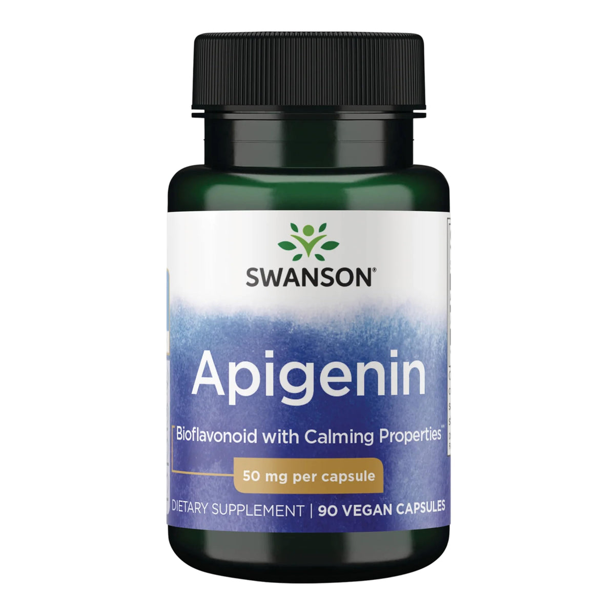 Swanson Apigenin supplement bottle front view