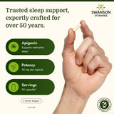 Swanson Apigenin Supplement bottle with label