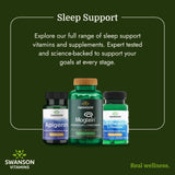 Swanson Apigenin supplement ingredients list on the back of the bottle