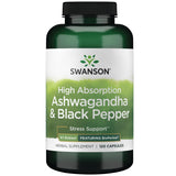 Swanson Ashwagandha 800mg capsules front view