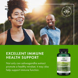 Swanson Ashwagandha Capsules 900mg bottle cap open