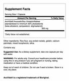 Swanson AvoVida Phytosterol Supplement 300mg back view