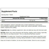 Swanson B3 (Niacin) 500mg capsules side view