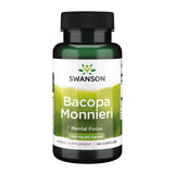 Swanson Bacopa Monnieri 250mg herbal supplement bottle front view