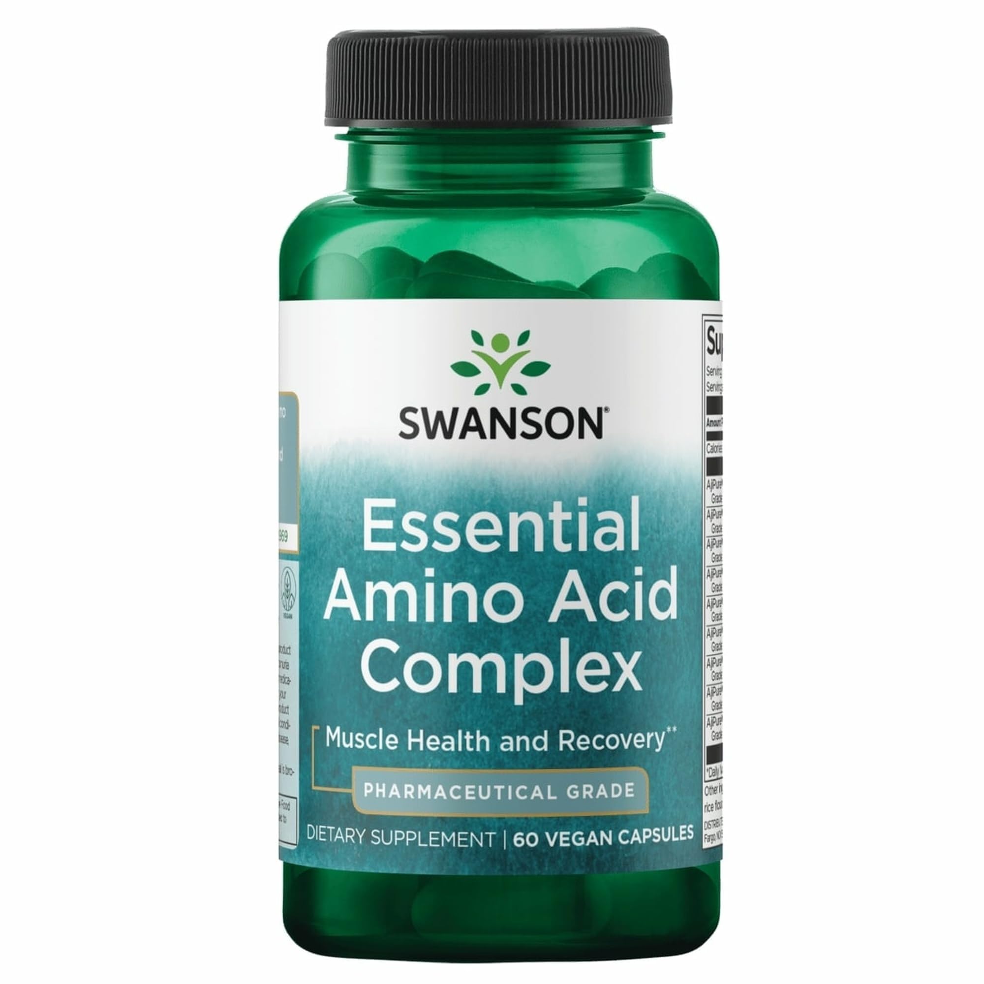 Swanson BCAA Amino Acids 150mg front view of packaging