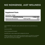 Swanson Beta-Carotene Softgels 25,000 IU packaging