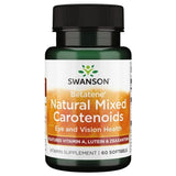 Swanson Betatene Natural Mixed Carotenoids softgel with water