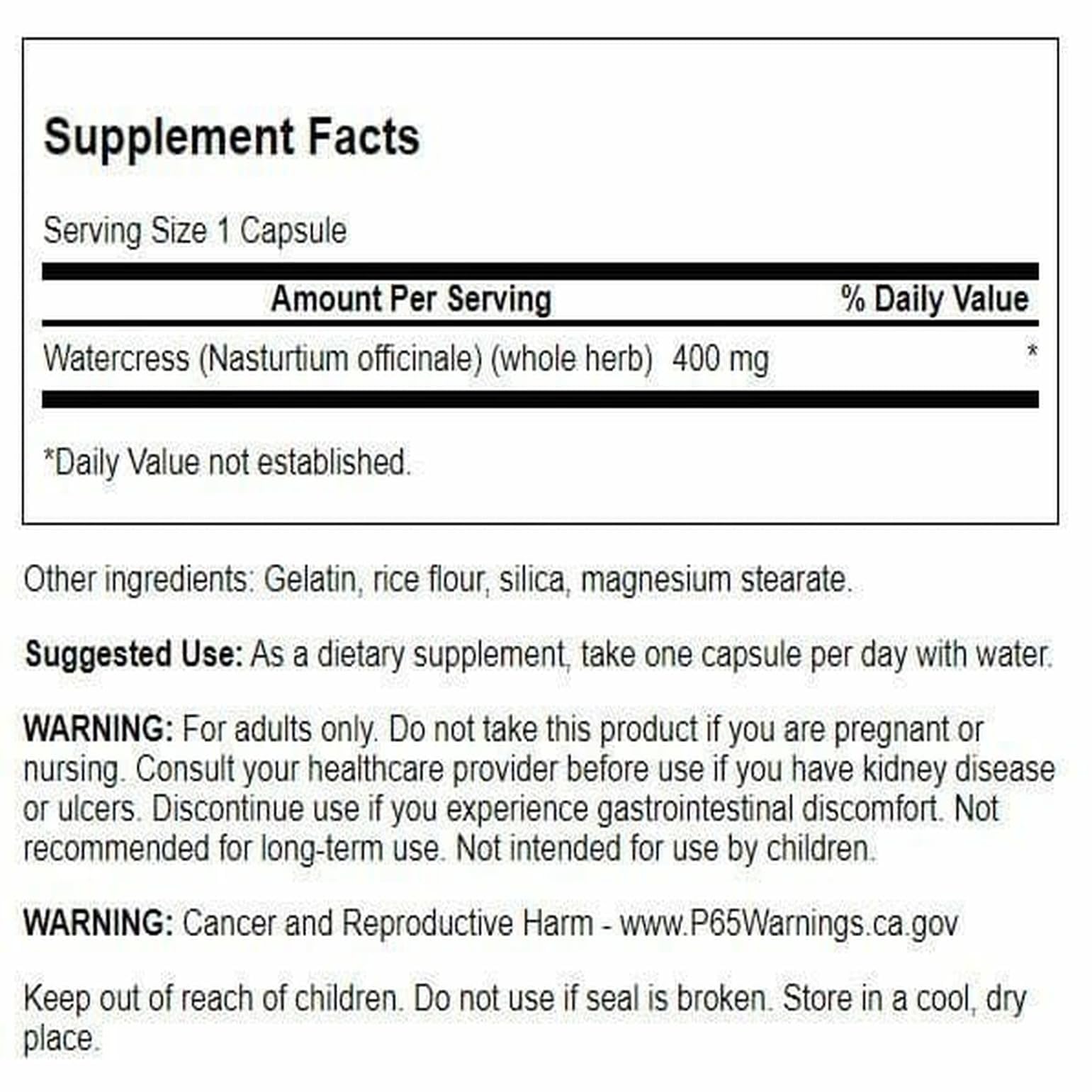 Swanson Blended Vitamin & Mineral Supplement side view showing capsule