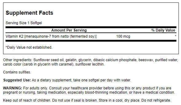 Swanson Calcium Supplement side view showing capsule