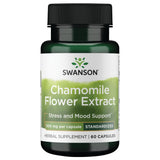 Swanson Chamomile Extract 500mg capsules front view