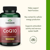 Swanson Coenzyme Q10 30mg capsules in packaging