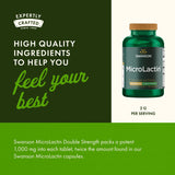 Swanson Collagen Double Strength Tablets 1mg ingredients list