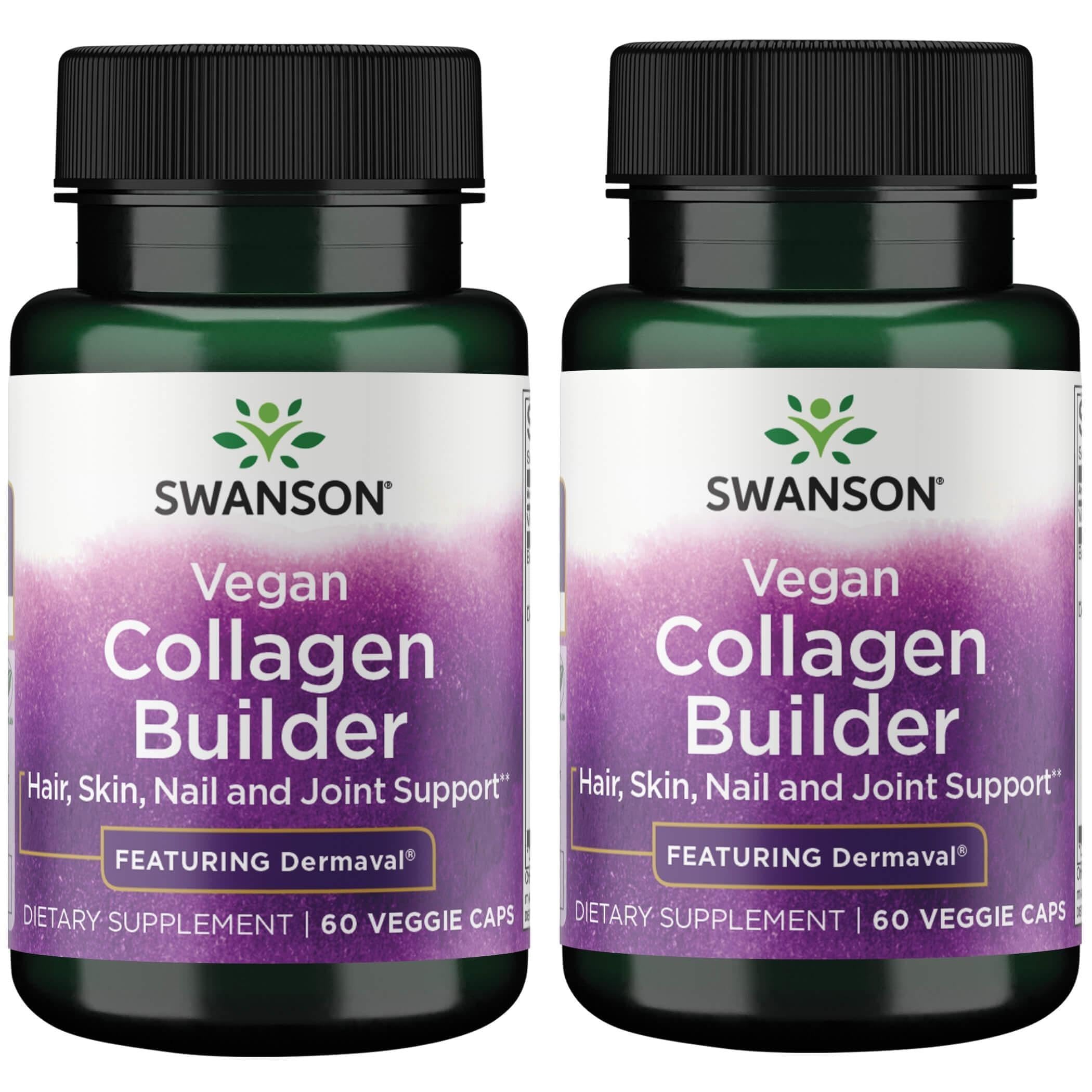 Swanson Collagen Support Supplement 91g front view with packaging