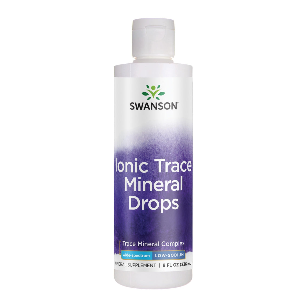 Swanson Concentrace Trace Minerals Supplement 340g front view