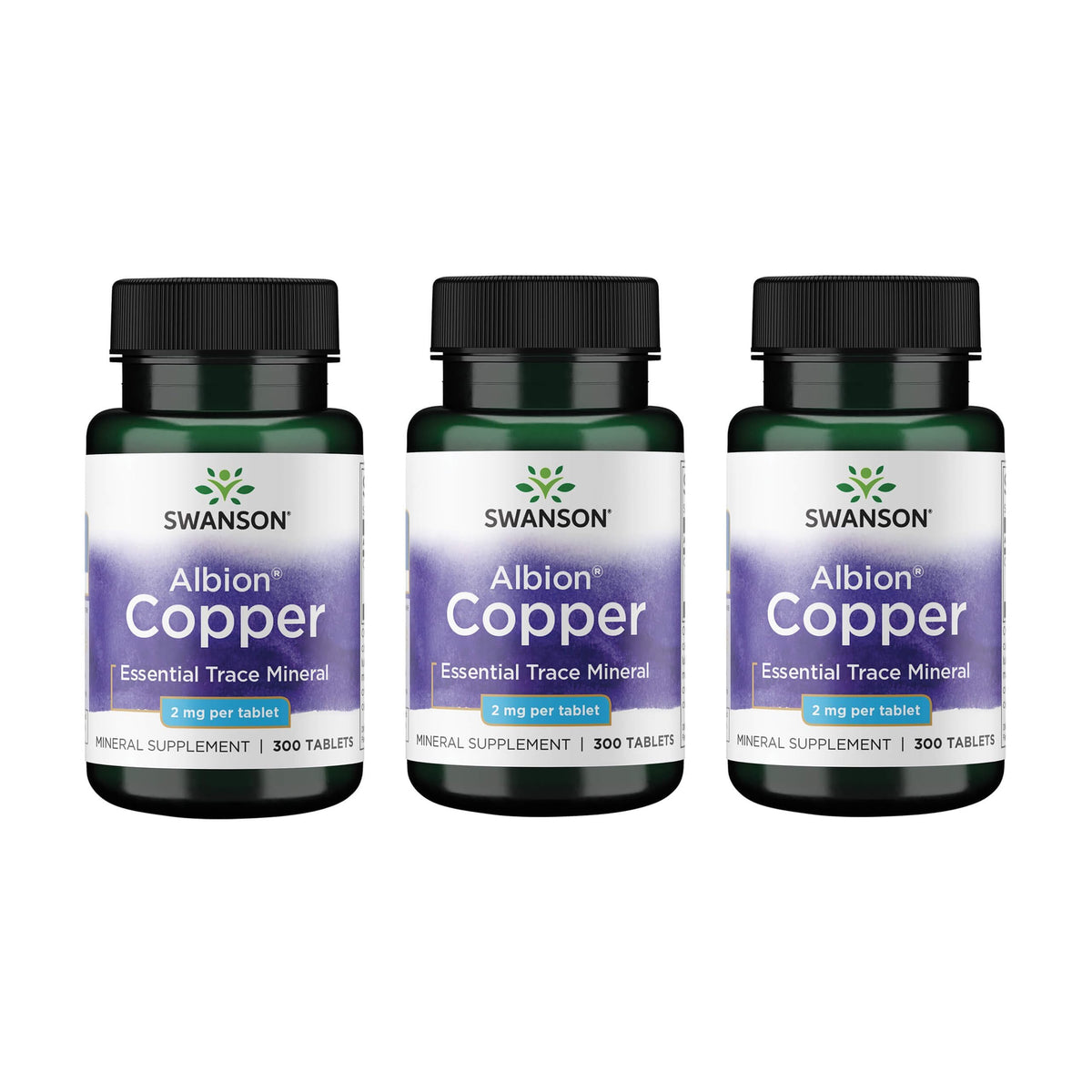 Swanson Copper Mineral Supplement 200g front view