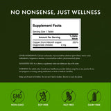 Swanson Copper Mineral Supplement 200g tablets close-up