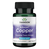 Swanson Copper Tablets 200g bottle front view
