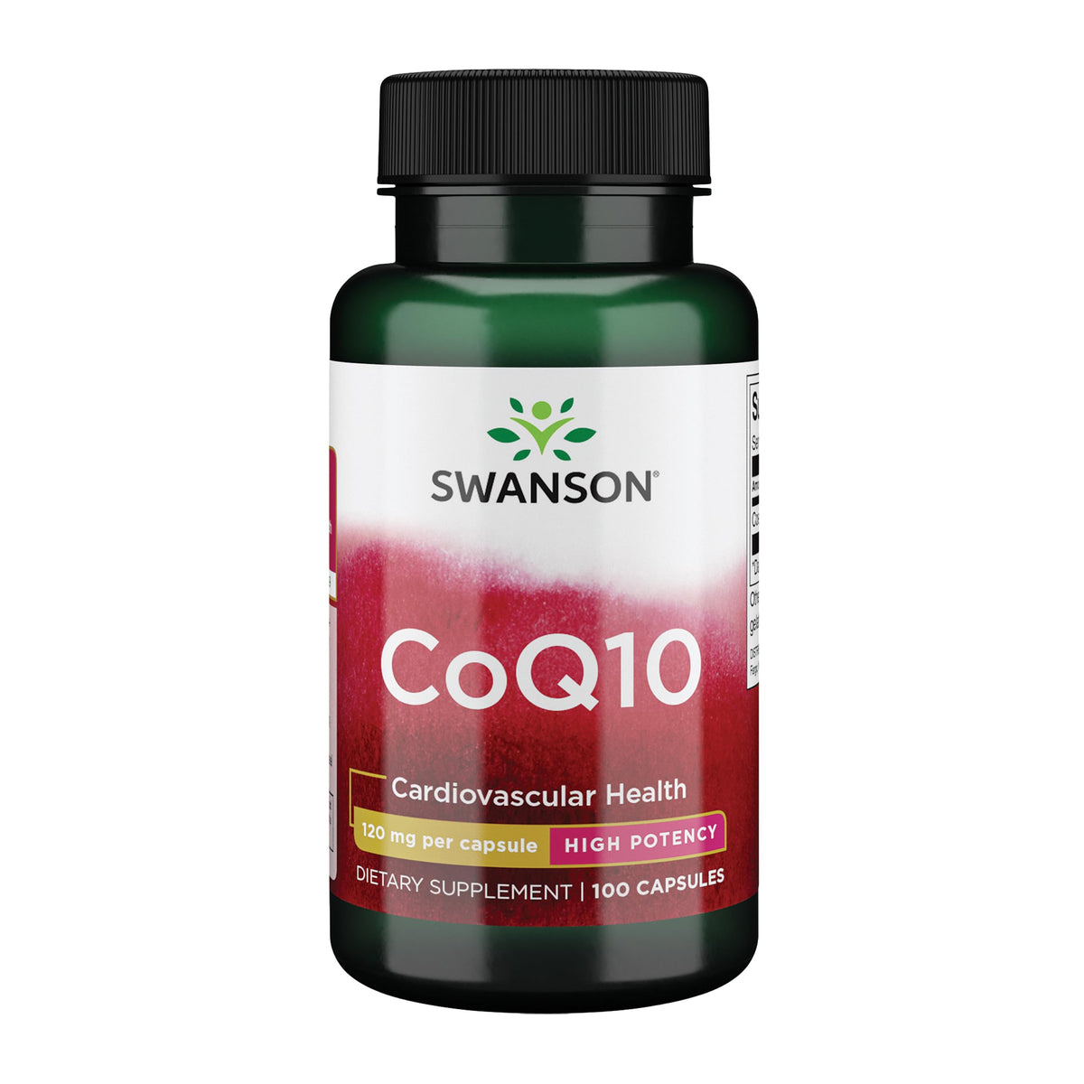 Swanson CoQ10 120mg softgels front view