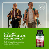 Swanson CoQ10 softgels opened bottle