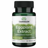 Swanson Eggplant Extract 450mg veggie capsules front view