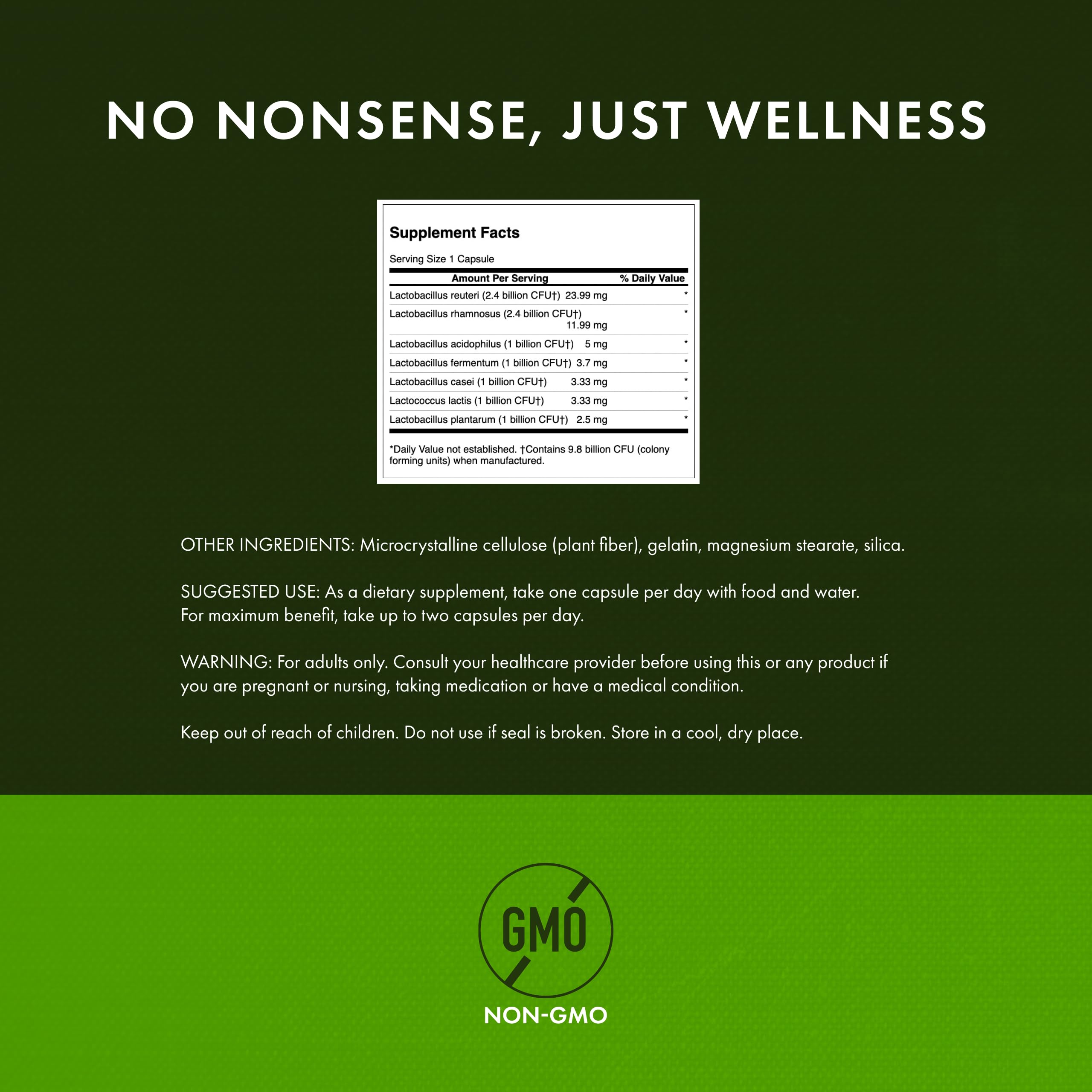 Swanson FemFlora Probiotic Supplement capsules close-up
